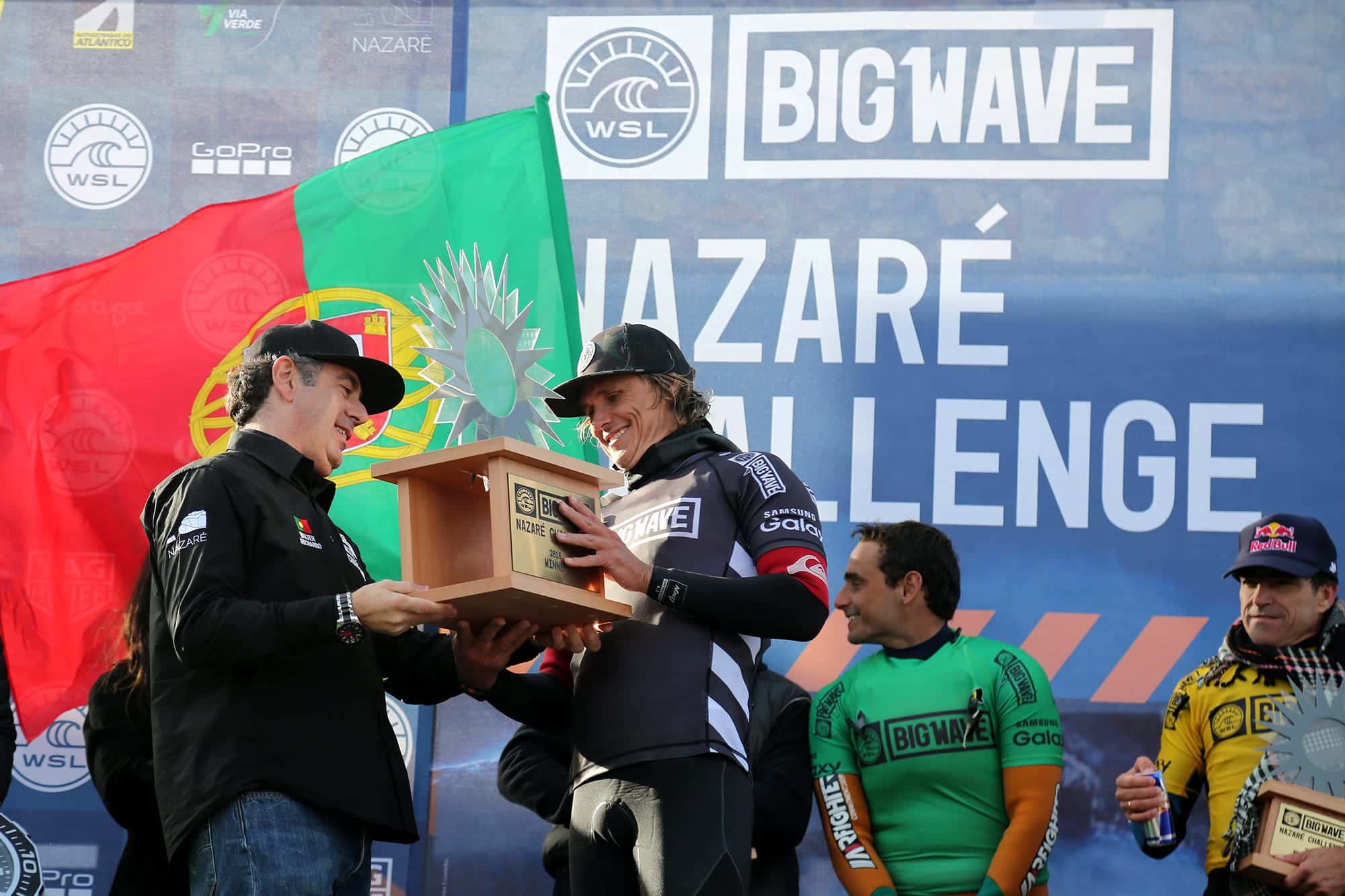 Jamie Mitchell vence 1ª edição do Nazaré Challenge